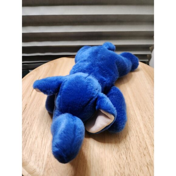 TY Beanie Buddies Plush – “Peanut” the Royal Blue Elephant – Collectible - Picture 2 of 8